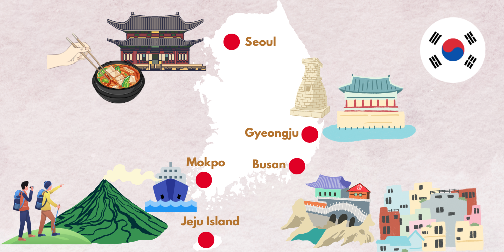 South Korea Map